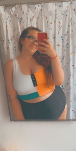 Customer photo review of Beach Babe Top | Yellow