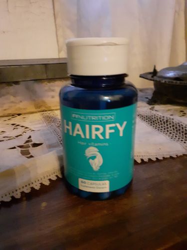 Customer photo review of Vitaminas Hairfy - 2 unidades