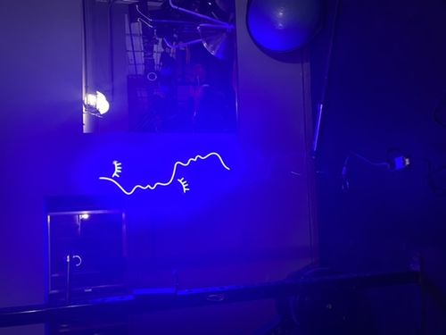 Customer photo review of 'Sleep Sound' Neon Sign