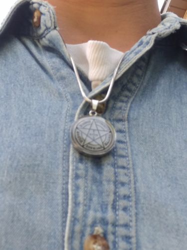 Customer photo review of Virtues Of A Witch Necklace