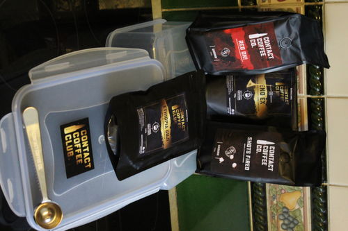 Customer photo review of Contact Coffee Club