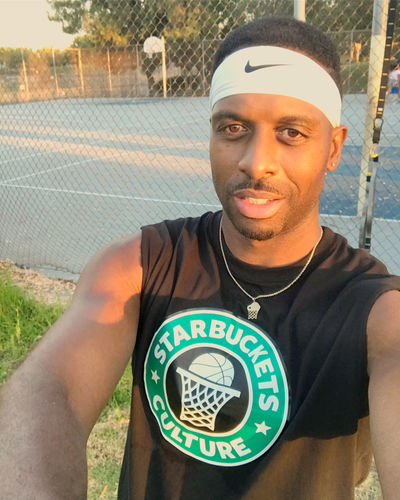 Customer photo review of Star Buckets T-Shirt