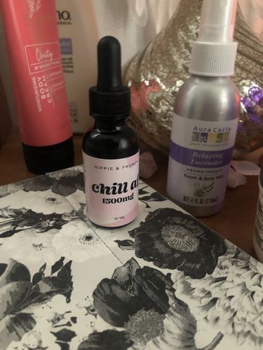 Customer photo review of Hippie & French Full Spectrum 1500mg Chill AF Flavored