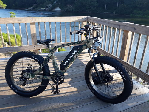 Customer photo review of VTUVIA SN100 750W 26'' Fat Tire 48V 13AH Electric Mountain Bike