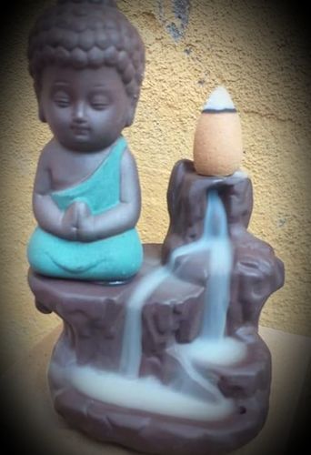 Customer photo review of Porta Incienso Monje + 20 Inciensos Especiales