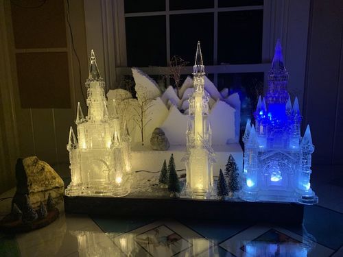Customer photo review of Lg. Castle w/Gold Glitter