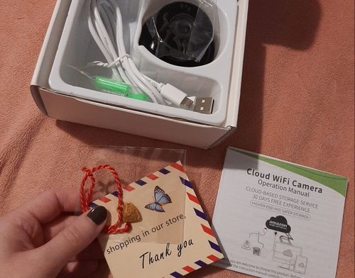 Customer photo review of Baby Monitor Security Camera