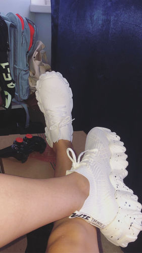 Customer photo review of Sneakers femme - TRACY BLANCHE