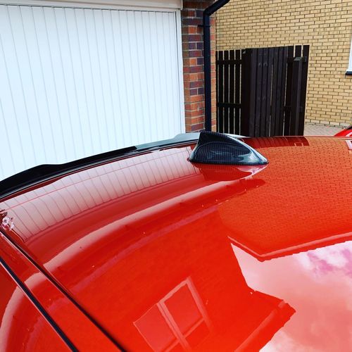 Customer photo review of MHC+ BMW 1 Series Shark Fin Antenna Cover In Pre-Preg Carbon Fibre (F20/F21)