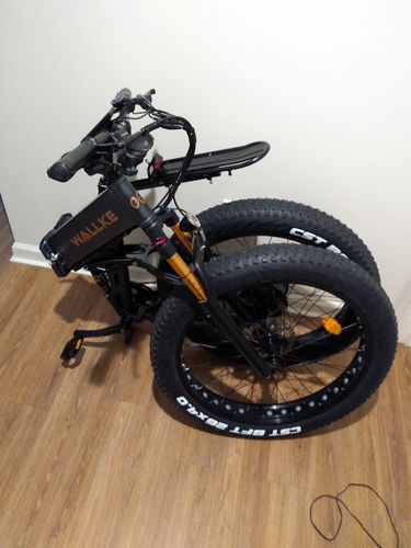Customer photo review of 2021 Wallke X3 Pro | Full Suspension Folding Electric Fat Bike