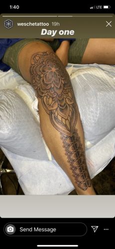 Customer photo review of Signature Tattoo Numbing Cream