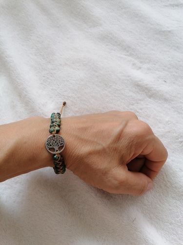 Customer photo review of LEBENSBAUM Armband aus Afrikanischen Jaspissteinen