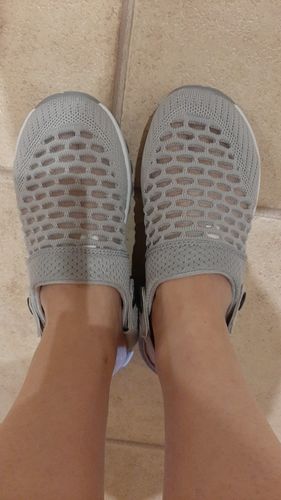 Customer photo review of Lazzy Mesh Breathable One Pedal Sports Shoes
