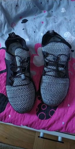 Customer photo review of Indestructible Ryder Steel Toe Shoes