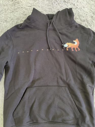 Customer photo review of FUCHS SPUR- BIO - Unisex Hoodie (BASIC)