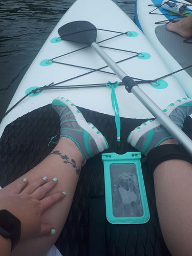 Customer photo review of Aleader Women's Xdrain Classic Knit Water Shoes