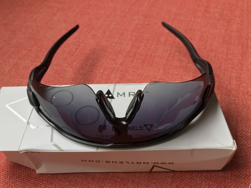 Customer photo review of MRY Replacement Lenses for Oakley Radar EV Path