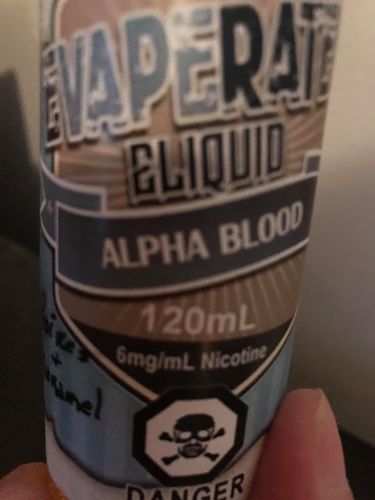 Customer photo review of Alpha Blood