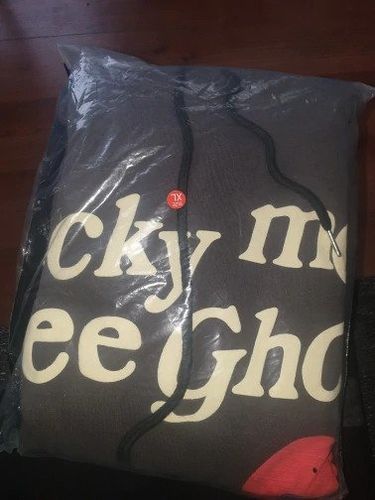 Customer photo review of "Lucky Me I See Ghosts" Hoodie