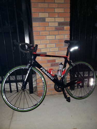 Customer photo review of Ghent Carbon Frame and Fork