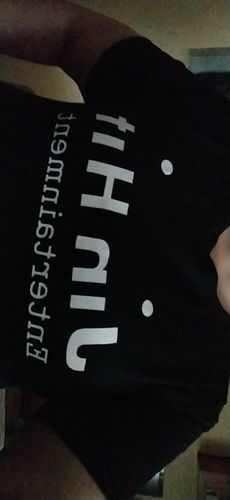 Customer photo review of BTS Jin Hit Entertainment T-Shirt