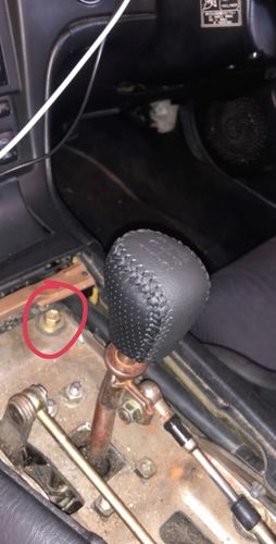 Customer photo review of Solid Aluminum Shifter Base Bushings