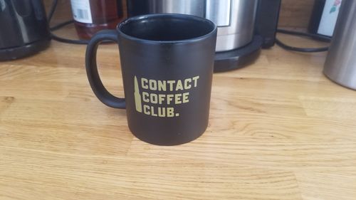 Customer photo review of Contact Coffee Club
