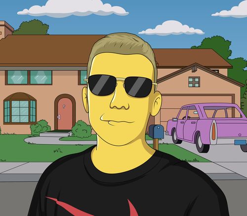 Customer photo review of Personalized Cartoon Portrait