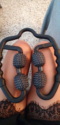 Customer photo review of Appareil rouleau de massage manuel 4 Rolls