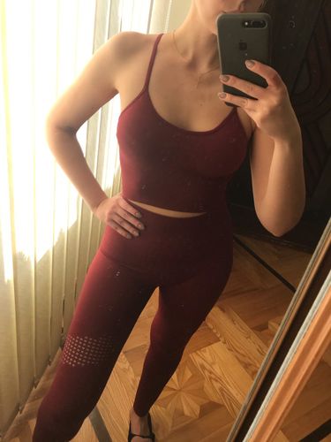 Customer photo review of Ensemble entier ANTASYA Bordeaux