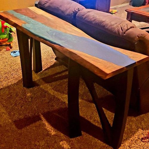 Customer photo review of Elegance table legs 407 Norah (Free Shipping USA)