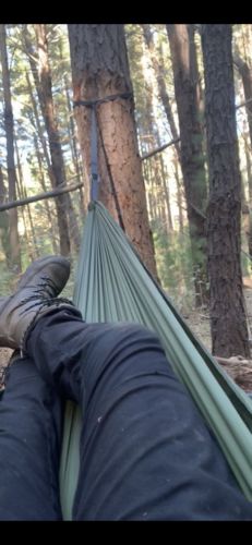 Alex B. review of Ultralight Hammock image 1 out of 1