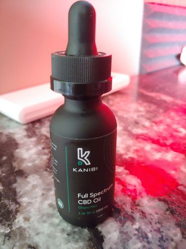 Customer photo review of Full Spectrum CBD Oil Tincture
