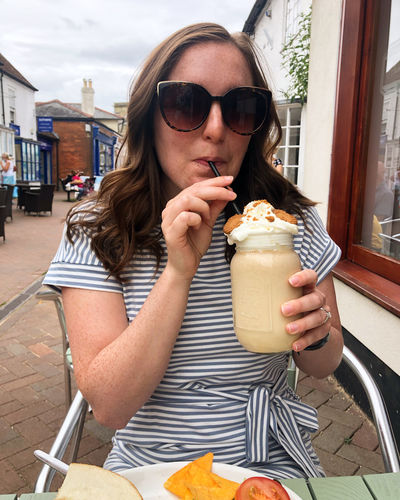 Customer photo review of 2020 Summer Women's Striped Short Sleeve T-Shirt Dress With Sashes