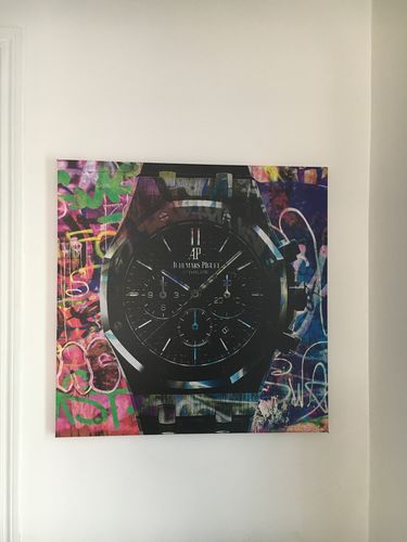 Customer photo review of Tableau Audemars Black Street