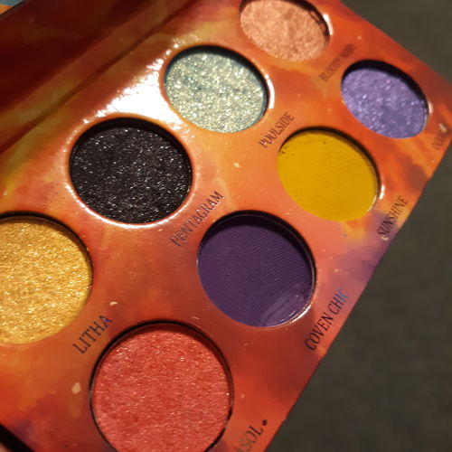 Customer photo review of Summer Goth Palette