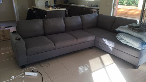 Customer photo review of Preston | 6 Seater Sofa with Chaise