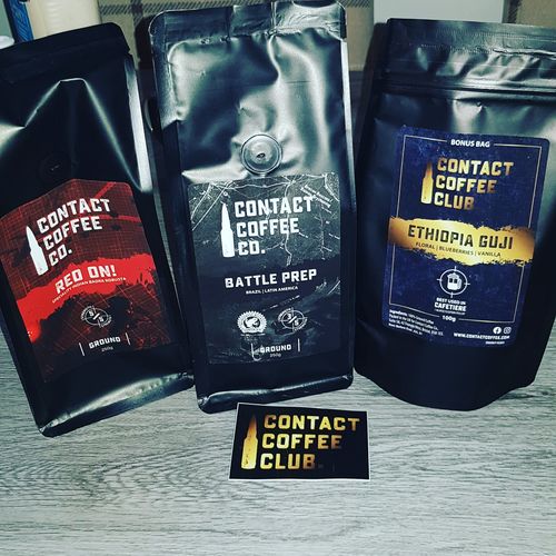 Customer photo review of Contact Coffee Club