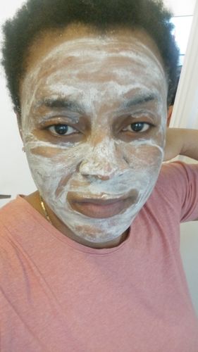 Customer photo review of Alya Skin Pink Clay Mask (120g)