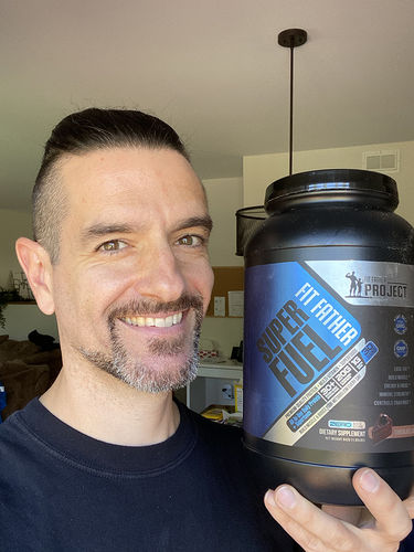 Customer photo review of DELICIOUS SUPERFUEL PROTEIN