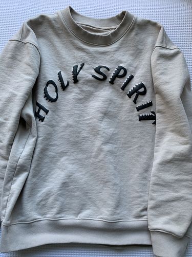 Customer photo review of "Holy Spirit" Sweatshirt