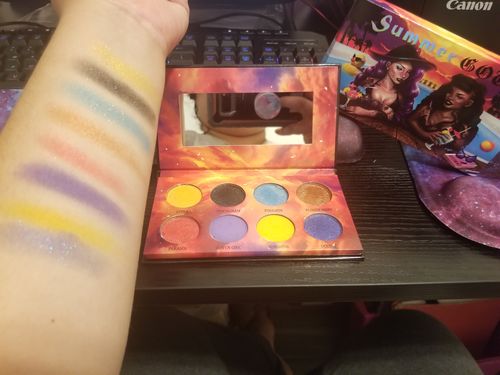 Customer photo review of Summer Goth Palette