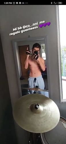 Customer photo review of Guantes Pesas GRAB Hombre