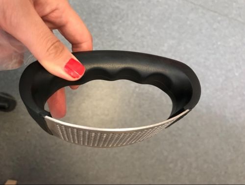 Customer photo review of ZACKI HACKI – die schnelle Knoblauch Presse