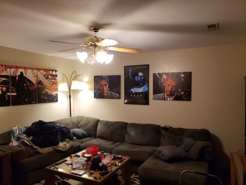 Customer photo review of HEAT Neil Coffee Canvas Sets