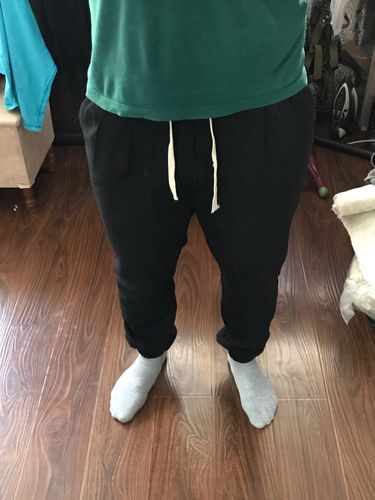 Customer photo review of Lazy Pants