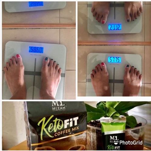 Customer photo review of KETOFIT COFFEE (10 IN 1 SLIMMING COFFEE ) 2 BOXES /FREE SHIPPING
