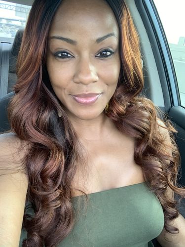 Customer photo review of Brooklyn Hair 9A Body Wave / 4 Bundles with 4x4 Lace Closure Look
