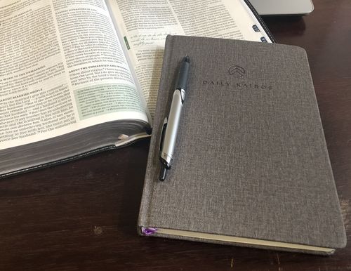 Customer photo review of The Daily Kairos Journal