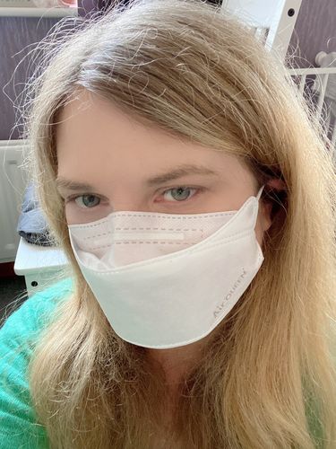 Customer photo review of AirQUEEN Nanomask